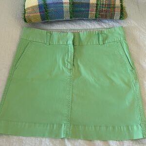 Vineyard Vines mint green mini skirt Size 10